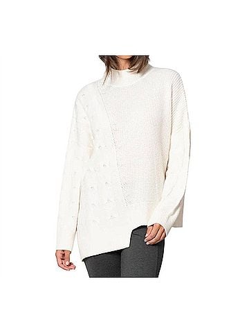 Stella Carakasi Made You Look Sweater in Ivory (view 2)