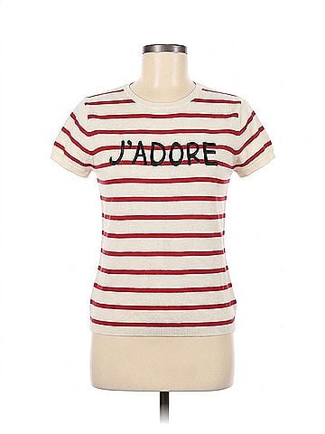 John & Jenn Nicolas Sweater in Red And White (view 1)