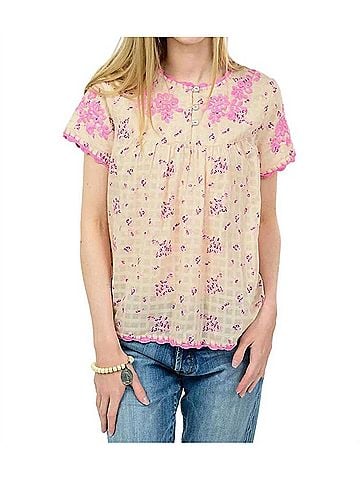 Ivy Jane Nora Top in Ivory (view 2)