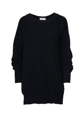Esley Favorite Slouchy Sweater in Black (view 2)
