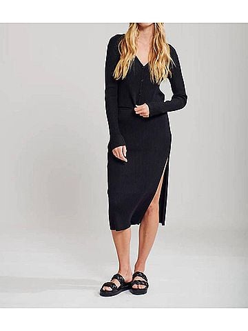 John & Jenn Parker Skirt in Black (view 2)