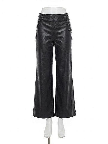 Lyssé Grommet Pocket Vegan Pant in Black (view 1)