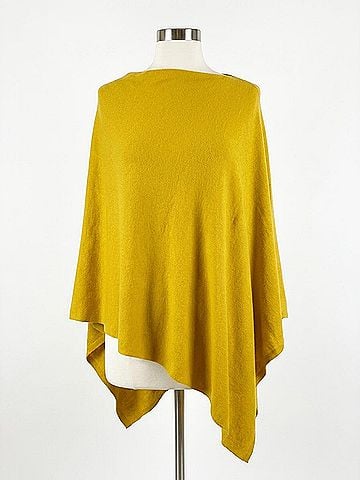 Kerisma Eden Poncho in Mustard (view 1)