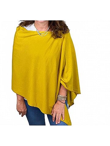 Kerisma Eden Poncho in Mustard (view 2)