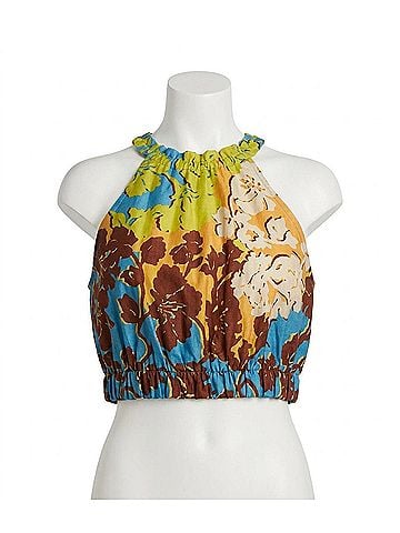 ALEMAIS Splice Top in Floral Multicolor (view 1)