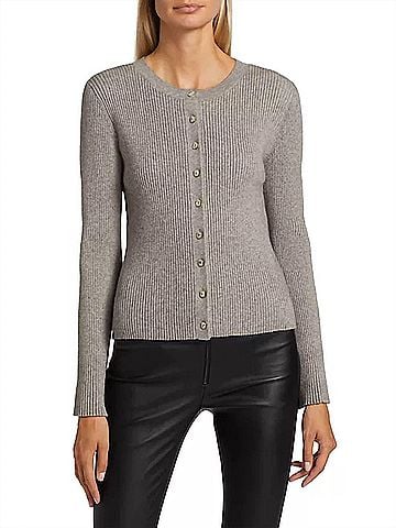 Generation Love Dua Cardigan in Heather Grey (view 2)