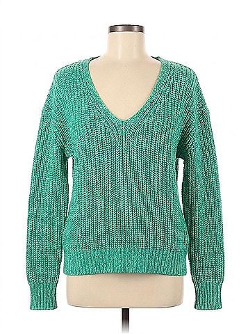 John & Jenn Elliot Sweater in Green (view 1)