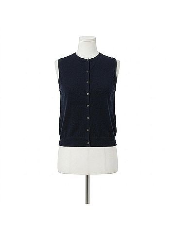 Alex Mill Odette Sweater Tank in Navy (view 1)