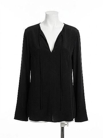 Zadig & Voltaire Turi Soft Strass Blouse in Black (view 1)