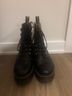 Dr. Martens 100% Leather Black Boots Size 6 - photo 3