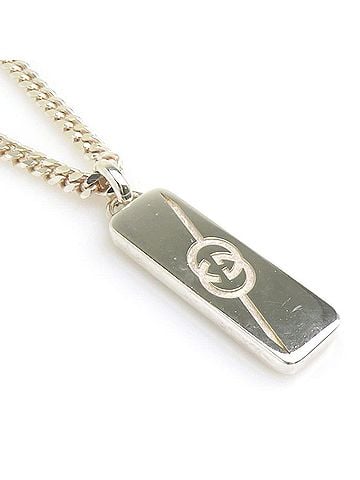 Gucci Gucci necklace, sterling silver (925), silver, men's and women's, h32575j (view 1)