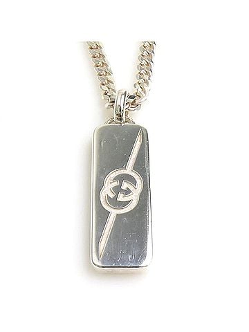 Gucci Gucci necklace, sterling silver (925), silver, men's and women's, h32575j (view 2)