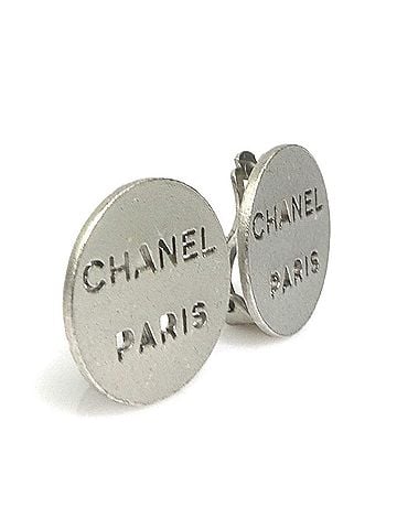 Chanel Chanel CHANEL Earrings Metal Silver Women's h32565a (view 2)