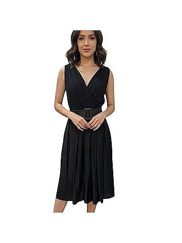 Adrianna Papell Lord &amp; Taylor Belted Dress Cocktail Dress (view 2)