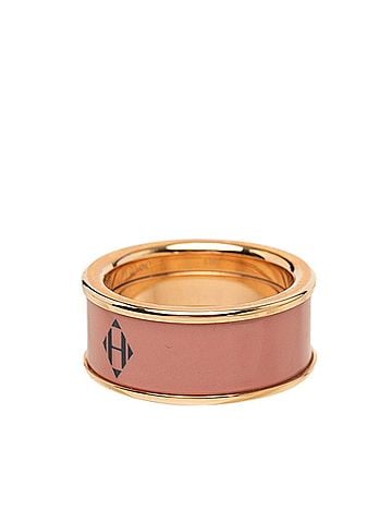 Hermès Hermes Uni PM Ring, Size #55, Pink Gold Enamel Plated, Women's. (view 2)