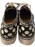 Betsey Johnson Graphic Red Black Flats Size 7 1/2 - photo 2