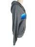 Aviator Nation Solid Stripes Gray Blue Jacket Size S - photo 7