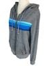 Aviator Nation Solid Stripes Gray Blue Jacket Size S - photo 9