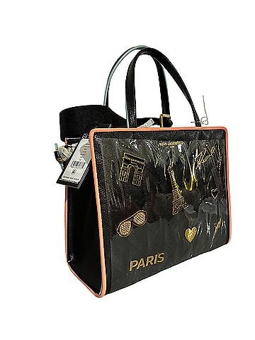 Karl Lagerfeld Paris Leather Tote (view 1)