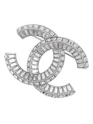 Chanel Chanel Brooch Coco Mark Rhinestone B19 V A63085 CHANEL Women's (view 1)
