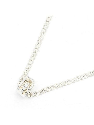 Gucci Gucci Cutout G Ring Necklace 223351 SV Sterling Silver 925 Pendant Women's Men's GUCCI (view 1)