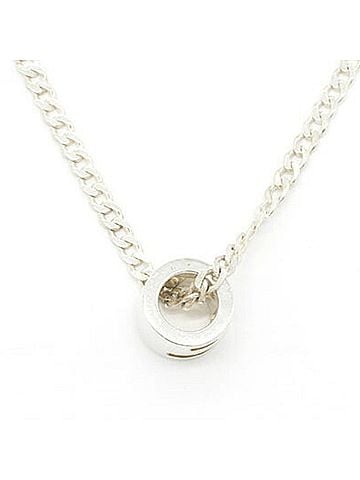 Gucci Gucci Cutout G Ring Necklace 223351 SV Sterling Silver 925 Pendant Women's Men's GUCCI (view 2)