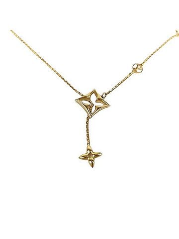 Louis Vuitton LOUIS VUITTON Louis Vuitton Necklace Flowergram M01234 Gold Metal Women's (view 1)