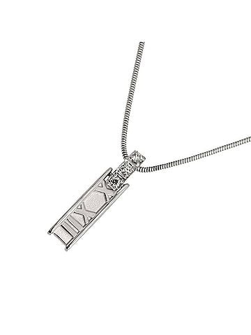 Tiffany & Co. Tiffany &amp; Co. Atlas Diamond Necklace, 40cm, 18K White Gold (750) (view 1)