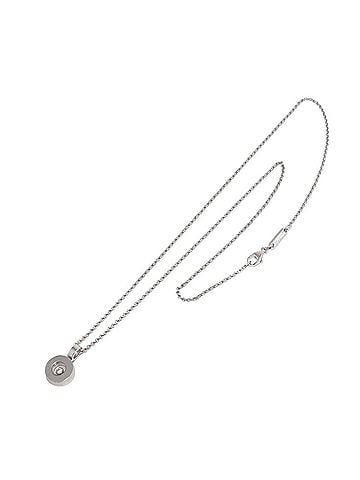 Chopard Chopard Happy Diamond Necklace, 42cm, 18K WG (White Gold 750) (view 2)