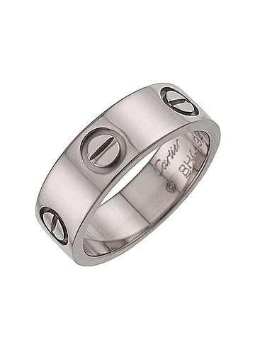 Cartier Cartier Love Ring #49, 18K WG (White Gold 750) (view 1)
