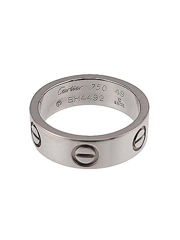 Cartier Cartier Love Ring #49, 18K WG (White Gold 750) (view 2)