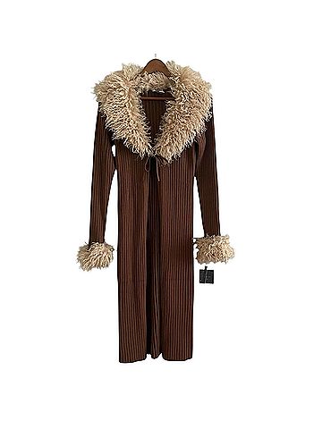 Haute Hippie Penny lane tie front duster Cardigan (view 2)