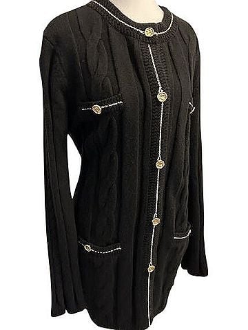 Talbots Cable Knit Cardigan Cardigan (view 1)