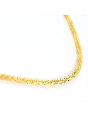 Unbranded 18K (18-karat) Yellow Gold Necklace, Total Weight 2.9g, 42cm, Jewelry (view 2)