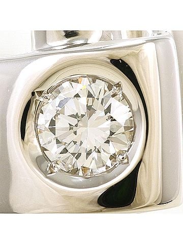 Unbranded PT900 Platinum Ring, 1 Diamond, 0.346ct VS1 Clarity, Total Weight 10.8g, Jewelry (view 2)