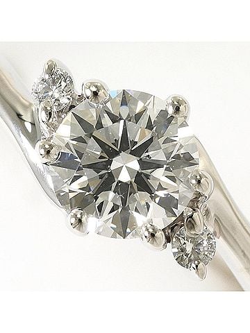 Unbranded PT900 Platinum Ring with Diamonds: 0.335ct and 0.02ct (SI1 clarity), Total Weight: 2.7g, Jewelry (view 2)