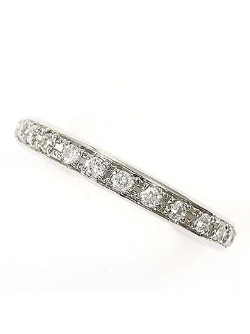 Unbranded PT900 Platinum Ring with 0.214ct Diamond, Total Weight 1.9g, Jewelry (view 1)