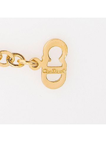 Christian Dior Dior Vintage Heart CD Logo Necklace (view 2)
