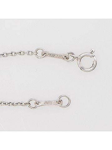 Tiffany & Co. Tiffany &amp; Co. Elsa Peretti Sterling Silver Open Heart 27mm Large Necklace (view 2)
