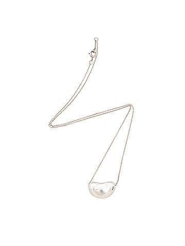 Tiffany & Co. Tiffany &amp; Co. Elsa Peretti Sterling Silver Bean 18mm Necklace (view 1)