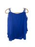 MSK Solid Blue Blouse Size M - photo 10