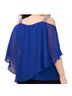 MSK Solid Blue Blouse Size M - photo 11