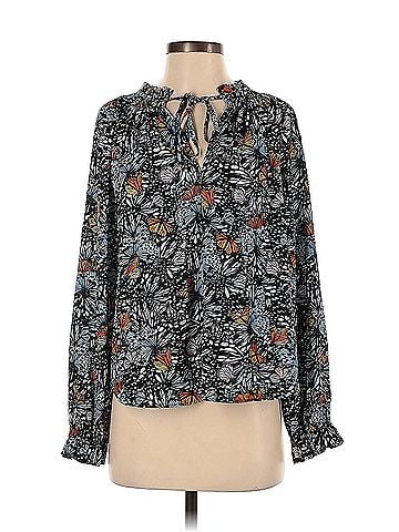 Aqua Aqua Long Sleeve Blouse (view 1)