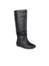 Journee Collection Black Boots Size 8 1/2 - photo 3