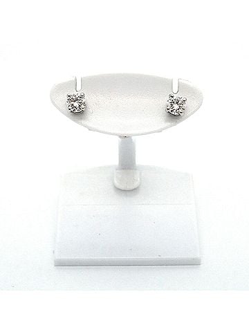 Tiffany & Co. Tiffany &amp; Co. Solitaire Earrings, 1PD (One Diamond), Platinum 950, Ladies' (view 2)