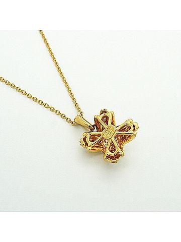 Tiffany & Co. Tiffany &amp; Co. Signature Necklace, 18K Yellow Gold, Diamond, Women's (view 2)