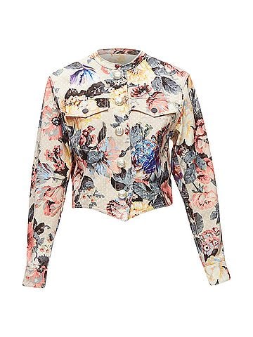 Louis Vuitton Louis Vuitton Flower Pearl Button Jacket (view 1)