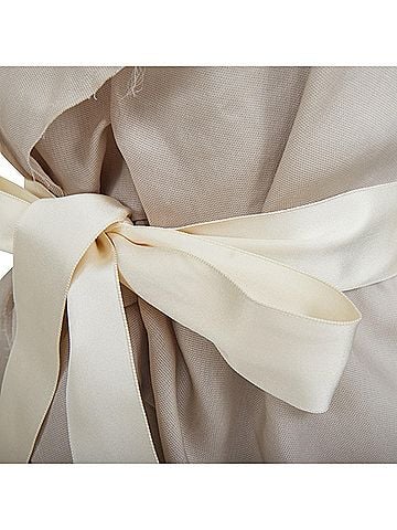 Lanvin Lanvin 2008 Grey Silk Mini Dress (view 2)