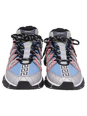 Versace Versace Trigreca Sneakers in Multicolor Polyester (view 2)