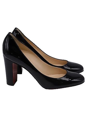 Christian Louboutin Christian Louboutin Lady Gena 85 Pumps in Black Patent Leather (view 1)